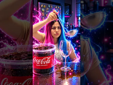 NÃO é ASSIM que BEBE Coca Cola 🥤