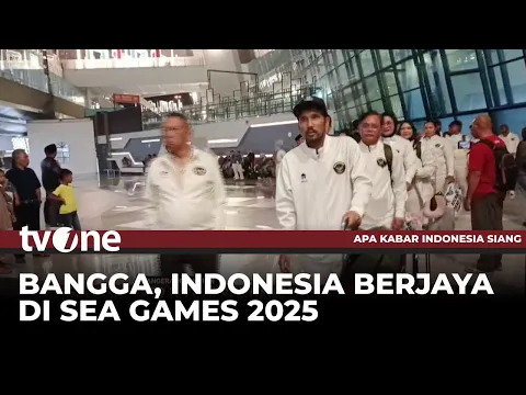 Kontingen Indonesia Pulang ke tanah Air Membawa 333 Medali