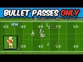 Retro Bowl But I Can ONLY Throw Bullet Passes