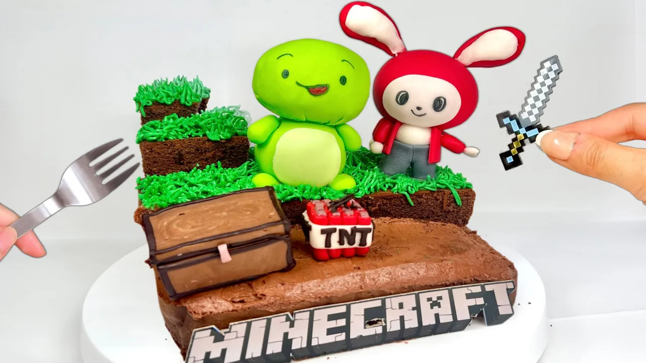 マイクラのまいぜんケーキ!キャラ弁ならぬキャラ料理を作ってみよう!(#たまごMammy)