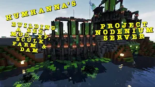 Download Lets Play Minecraft Survival - Building A Bee/Mud/XP/Sculk Farm \u0026 Dam - Project Nodenium Server Ep 3 MP3