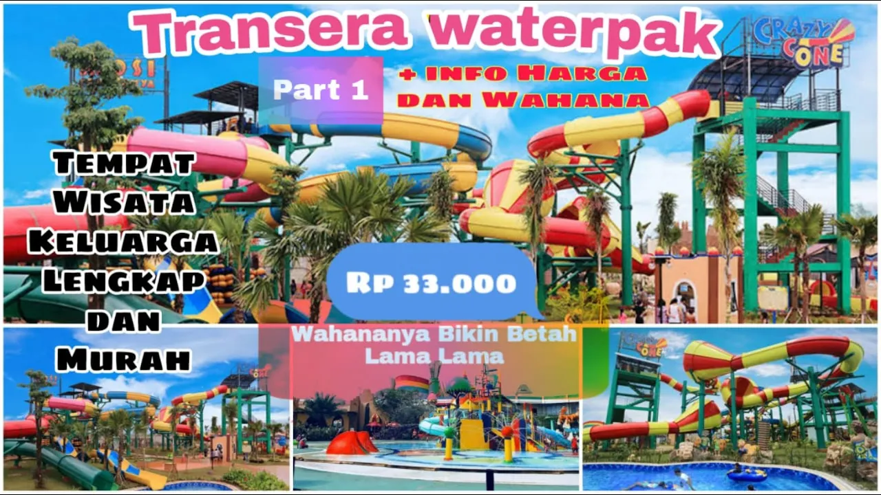 
          
          
          
            
            Transera Waterpark Bekasi || part 1 riview Tempat Wisata Keluarga Murah dan Lengkap di Bekasi
          
        . 