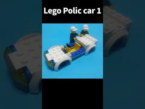 Lego police car making 레고 경찰차 01