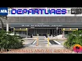 Miami Int l Airport MIA Departures of the North Central and South Terminals All Airlines 4K