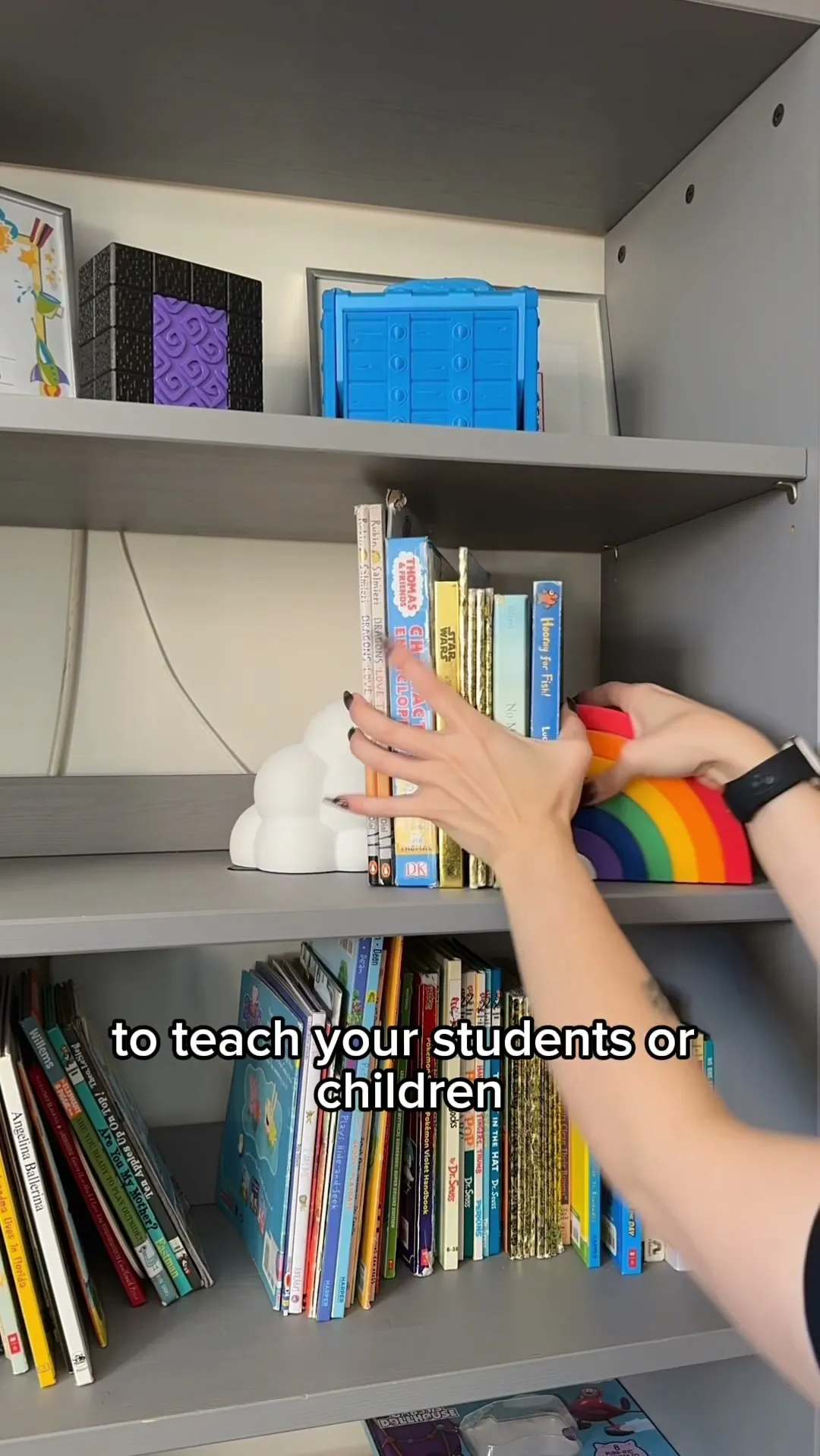 Rainbow Bookends