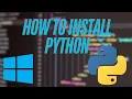 How to Install Python in Windows 2024 Update