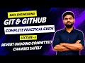 Git GitHub Complete Practical Guide Lecture 4 Revert Undoing Committed Changes Safely