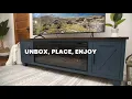 Realcozy Fireplace TV Stands Unbox Place Enjoy Elevate Your Home