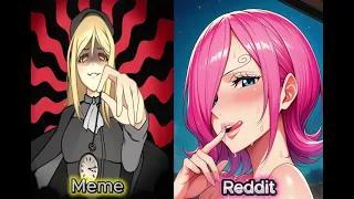 One piece vs meme The combination of Anime and meme Anime vs Reddit Part 1