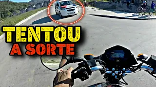 FUGA NO PIÃO DE MOTOS - POLÍCIA CORREU ATRÁS DE GERAL