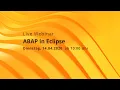 Live Webinar ABAP in Eclipse einrichten