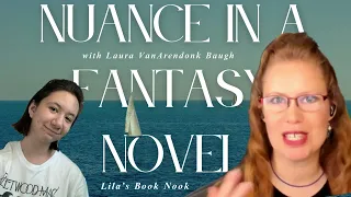 nuance and dark topics in this fantasy novel with laura vanarendonk baugh
