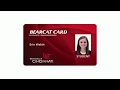 Taking Care of Business Bearcat Card