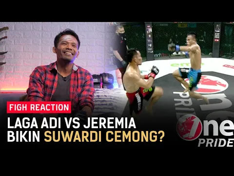 Suwardi Kena Cemong Usai Mereaksi Title Fight Adi vs Jeremia, Kok Bisa? | Fight Reaction FN 45