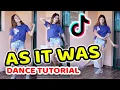 Download Lagu AS IT WAS Tik Tok Dance Tutorial | Easy, slowed TikTok | DaniG