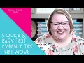 Text Evidence Tips That Make a Difference Ciera Harris Teaching