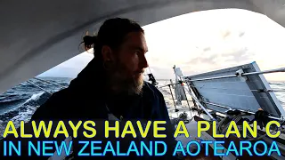 Rough Seas & Building Winds Calls for A Change of Course in the Hauraki Gulf ; Always Have A Plan C