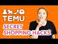 TEMU SHOPPING HACKS TIPS YOU DIDN T KNOW EXISTED
