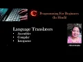 Language Translator Assembler Compiler Interpreter Lecture2