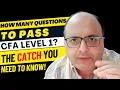 How Many Questions Do You Need to Pass the CFA Level 1 Exam CFA Exam Tips