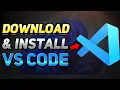 How to Download and Install VS Code Windows Tutorial