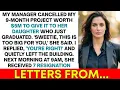 My Manager Killed My 5M Project In 2 Days She Didn t Know I Had 7 Investors Waiting