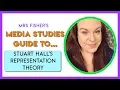 Media Studies - Stuart Hall s Representation Theory