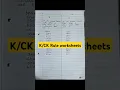 K - CK Rule