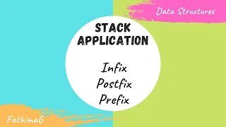 Stack Application Infix to postfix Data Structures Fathima G