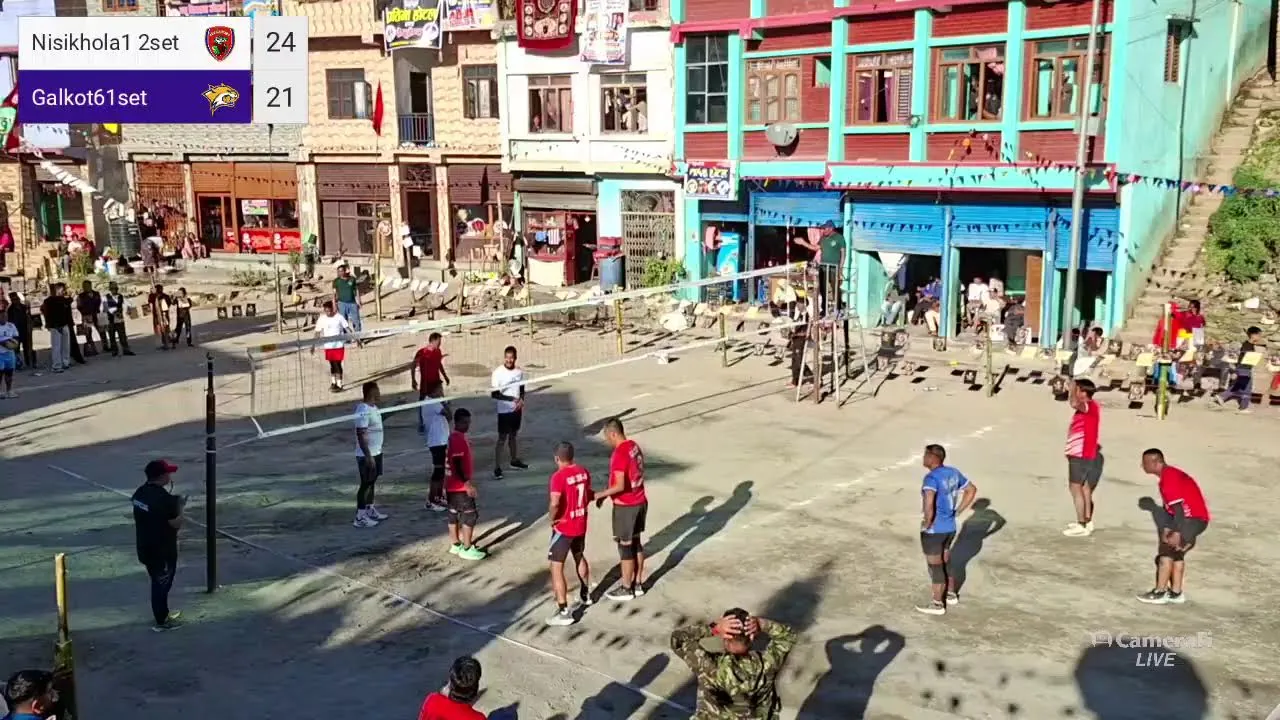 Galkot -6 VS -Nisikhola1 35 Years old Volleyball Purnima Mela Burtibang Live 2026-10-27 09:24