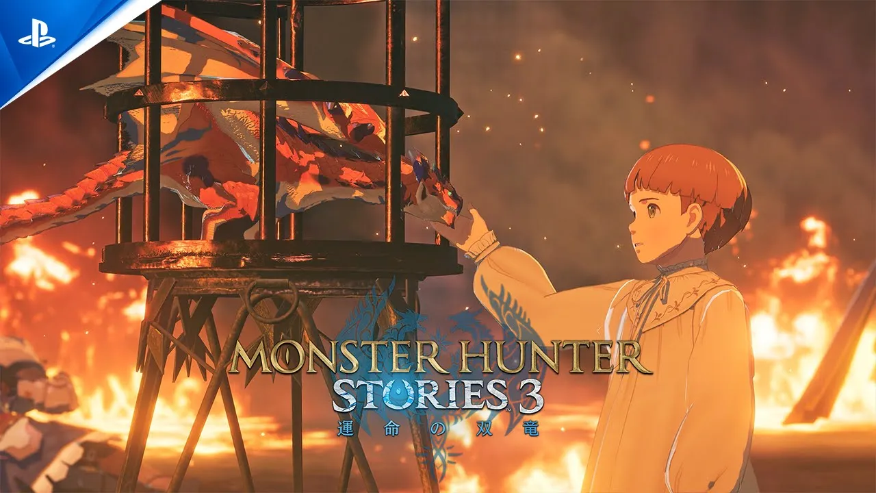 『モンスターハンターストーリーズ3　～運命の双竜～』発売日発表トレーラー TGS Ver.