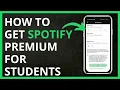 How To Get Spotify Premium For Students in 2024