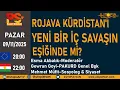 ROJAVA KÜRDİSTAN'I YENİ BİR İÇ SAVAŞIN EŞİĞİNDE Mİ?