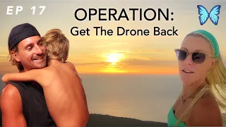 WE LOSE OUR DRONE & ABSEIL an ACTIVE VOLCANO! Sailing The Greek Islands • Ep17