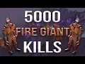 Loot From 5 000 Fire Giants