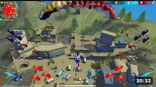 WOODPECKER+M1887 💪 99% Headshot🎯94 Kills⚡| 1 VS 4 IMPOSSÍVEL? 😈 FREE FIRE SOLO