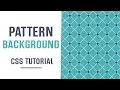 Pattern Background CSS CSS Background Patterns CSS Tutorial