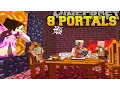 Download Lagu Minecraft: TRAPPED IN DIMENSIONS! - THE 8 PORTALS - Custom Map [1]