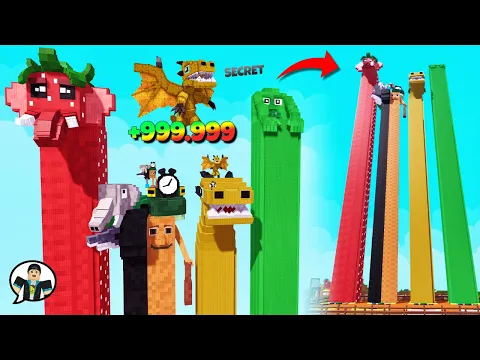 Video Thumbnail: BAKAR ROBUX!! Beli Menara Brainrot TERMAHAL & Secret Dragon Cannelloni 🔥🗿🔥 | Build a Tower Indonesia