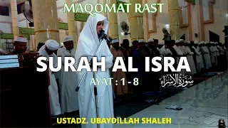 suara mirip syekh as sudais bag1 surah al isra ustadz ubaydillah al bugizy