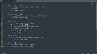 Leetcode 232 Implement Queue using Stacks in Python Python Leetcode Python Coding Tutorial
