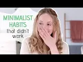 Download Lagu These Minimalist Habits Didn’t Work For me (And These Did)