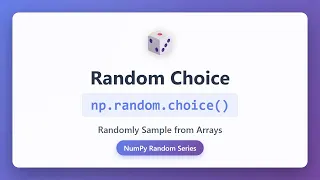 NumPy Random Choice Tutorial - np random choice Explained with Examples