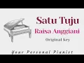 Download Lagu Satu Tuju - Raissa Anggiani (Original Key Karaoke) - Piano Instrumental Cover