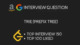 Trie Prefix Tree Python Leetcode - 208