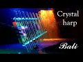 Download Lagu Сrystal waterfall song - Svaritanum quartz harp, deep meditation music, soundhealing, embient, Bali