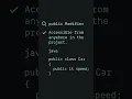 Access Modifiers in Java Explained in 60 Seconds public private protected default