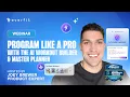 Webinar Program like a PRO with the AI Workout Builder and Master Planner