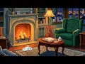 Download Lagu warm night in a 1940s nook with oldies playing in another room (cricket \u0026 fireplace sounds)