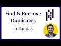 20 How to Find and Remove Duplicates in Pandas Complete Python Pandas Tutorial Amit Thinks